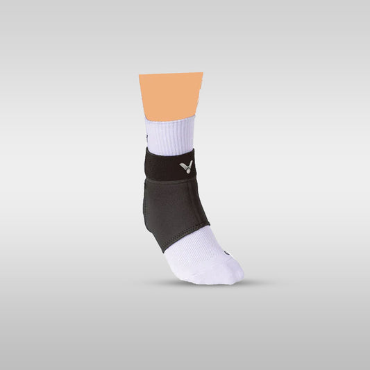 Victor SP-193 Neoprene Ankle Wrap – Joint Support for Badminton & Sports (Blue / Black, S–XL)