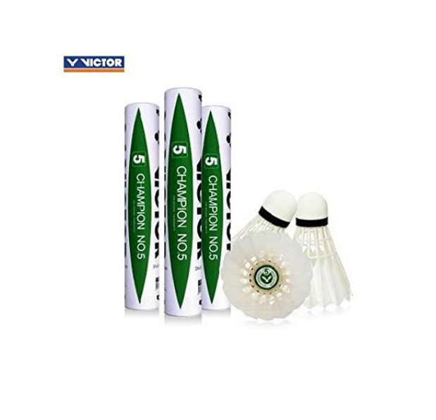 VICTOR Champion No.5 Feather Badminton Shuttlecock