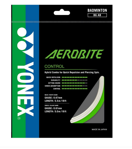 Yonex Badminton Strings BGAB White Green