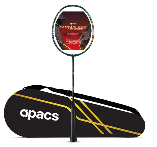 APACS FINAPI 232 NEXT GEN GREEN UNSTRUNG BADMINTON RACQUET
