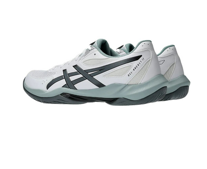 ASICS GEL-ROCKET 12 (M) - WHITE/STEEL GREY BADMINTON SHOE
