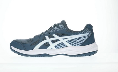 ASICS UPCOURT 6 (M) - RAW INDIGO/WHITE BADMINTON SHOES