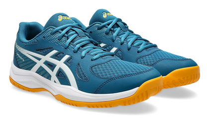 ASICS UPCOURT 6 (M) - DARK TEAL/WHITE BADMINTON SHOES