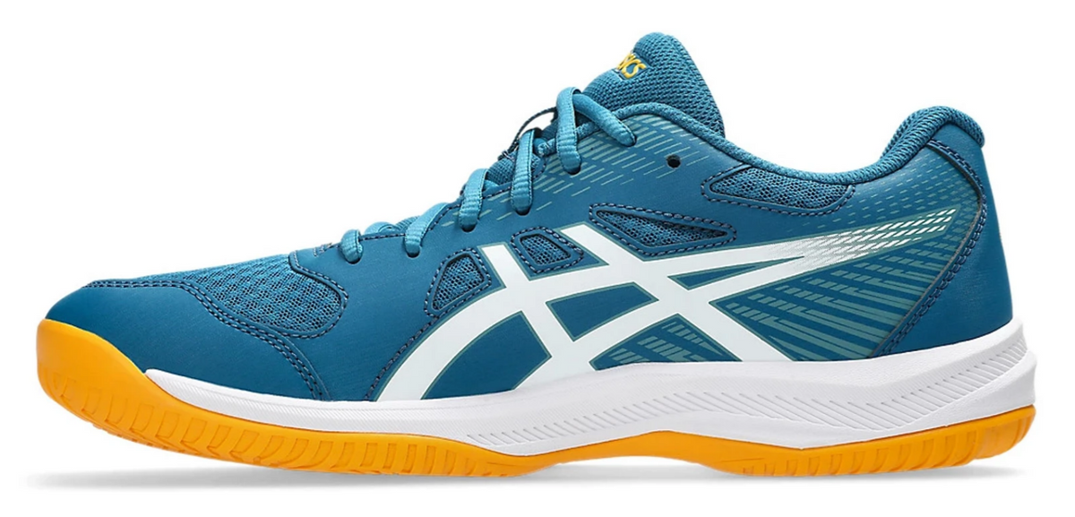 ASICS UPCOURT 6 (M) - DARK TEAL/WHITE BADMINTON SHOES