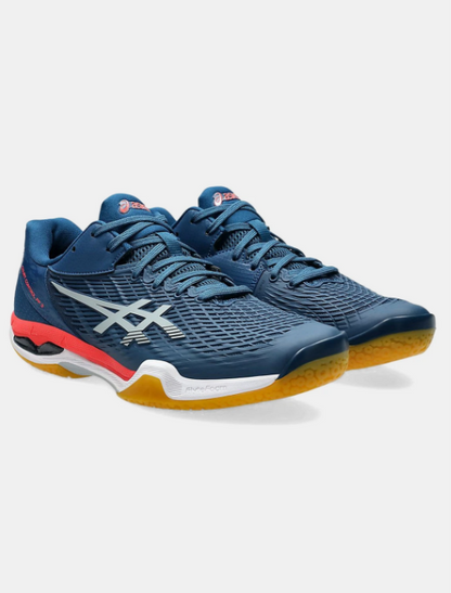 ASICS COURT FF 3 MAKO BLUE/PIEDMONT GREY BADMINTON SHOES