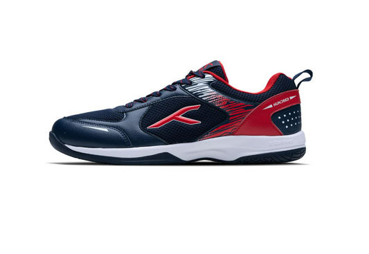 HUNDRED COURT STAR PRO BADMINTON SHOES NAVY/RED/WHITE (UK 10)