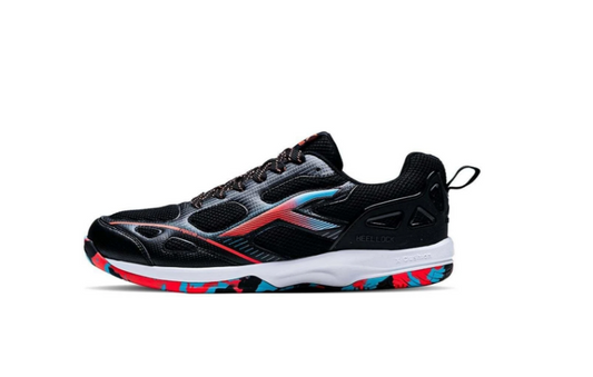 HUNDRED RAZE PRO BADMINTON SHOES BLACK/ORANGE/BLUE
