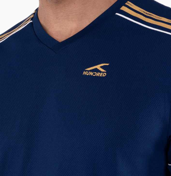 HUNDRED ROUND NECK TSHIRT (NAVY)