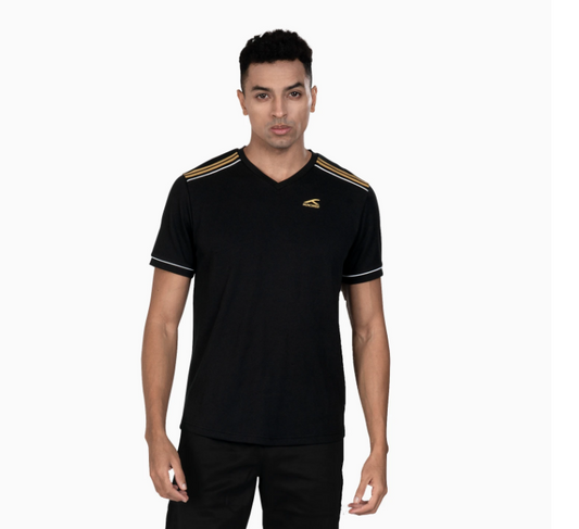 HUNDRED ROUND NECK TSHIRT (BLACK)