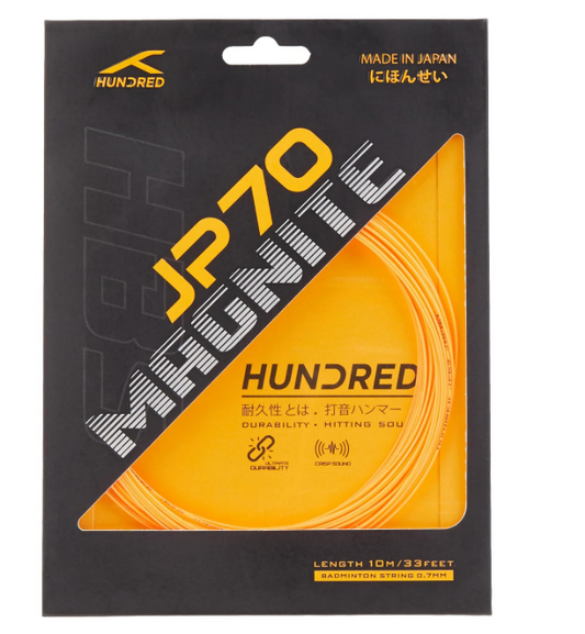 HUNDRED JP70 MAGNITE BADMINTON STRING