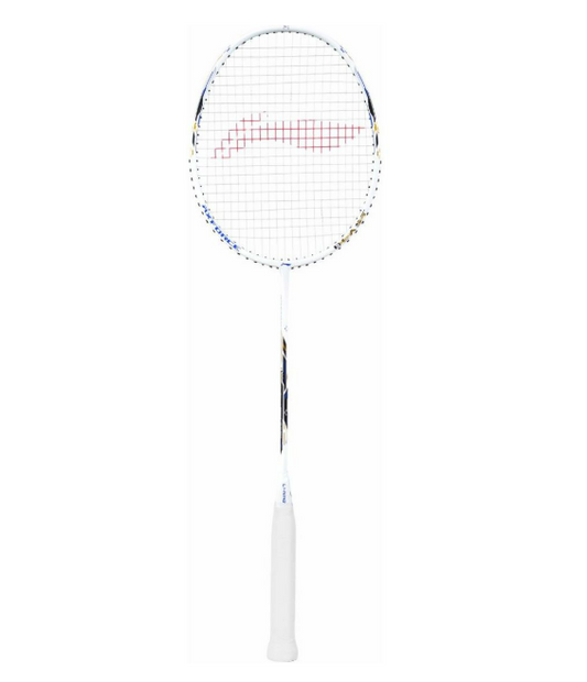 LI-NING AXFORCE BLAST BADMINTON RACQUET (WHITE/BLUE SAPPHIRE)