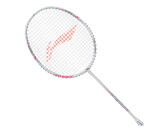 LI-NING AXFORCE LIGHT CANNON BADMINTON RACQUET (WHITE)