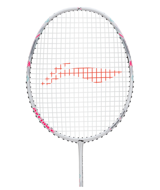 LI-NING AXFORCE LIGHT CANNON BADMINTON RACQUET (WHITE)