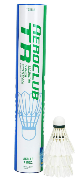 Yonex ACB TR Badminton Feather Shuttlecock (White/S2)