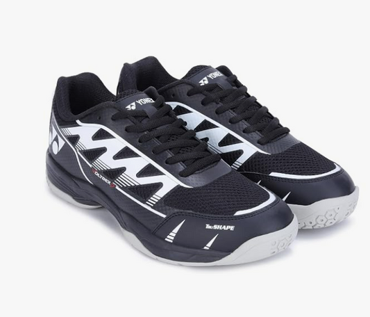 YONEX VOLTREX 2 BADMINTON SHOES BLACK WHITE