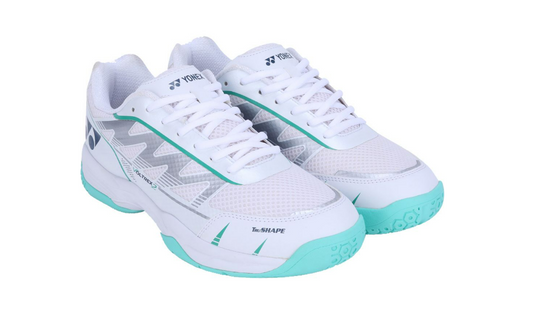 YONEX VOLTREX 2 BADMINTON SHOES WHITE DEEP GREEN
