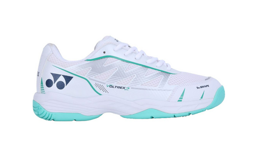 YONEX VOLTREX 2 BADMINTON SHOES WHITE DEEP GREEN