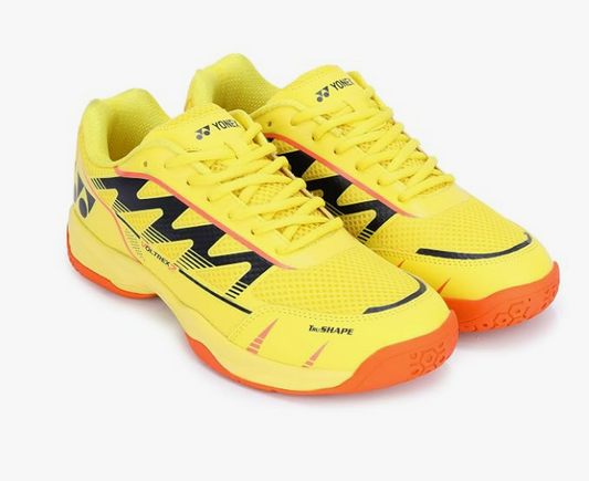 YONEX VOLTREX 2 BADMINTON SHOES FLUROSCENT YELLOW NEON ORANGE