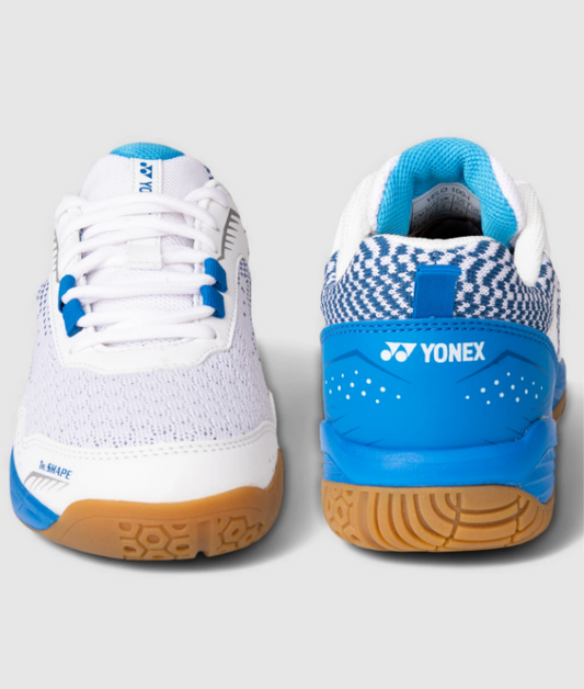 YONEX V100 I BADMINTON SHOES WHITE/BLUE HAWAII