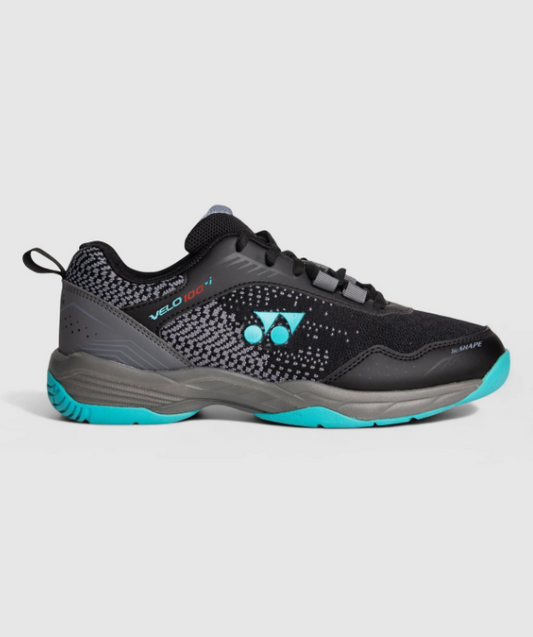 YONEX V100 I BADMINTON SHOES BLACK/VIVID SKY