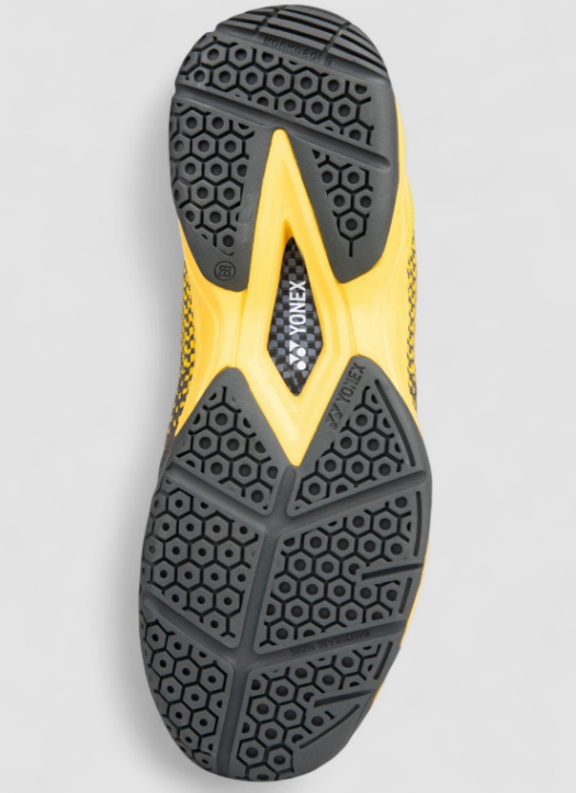 YONEX V100 I BADMINTON SHOES STEEL GREY/HONEY MUSTARD
