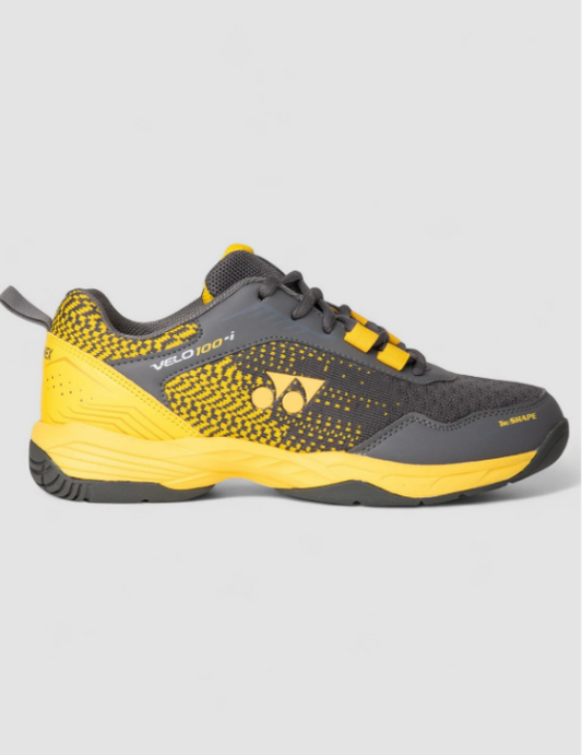 YONEX V100 I BADMINTON SHOES STEEL GREY/HONEY MUSTARD