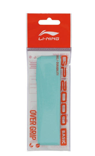 Li-Ning GP2000 Badminton Overgrip (10 IN 1) MINT GREEN