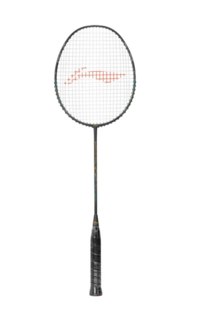 Li-Ning G-Force Superlite Max 10 Badminton Racquet (Dark-Grey/Gold/Teal)