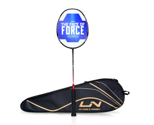 Li-Ning G-Force 3900 Superlite Badminton Racquet (Dk Red/Navy)
