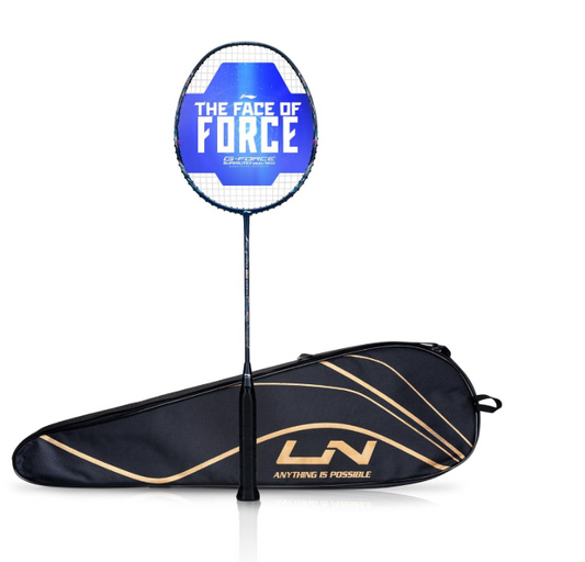 Li-Ning G-Force 3800 Superlite Badminton Racquet (Navy/Grey)