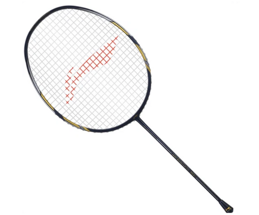 Li-Ning Windstorm 78+ Badminton Racquet (Navy/Gold/Silver)