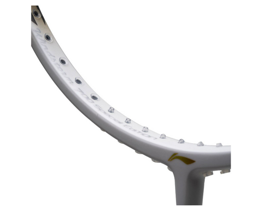 Li-Ning Windstorm 700 Special Edition Badminton Racquet (White/Gold)