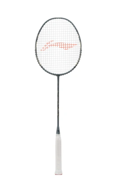 Li-Ning Blaze 100 Unstrung Badminton Racquet (Gunmetal/Black/Ivory)