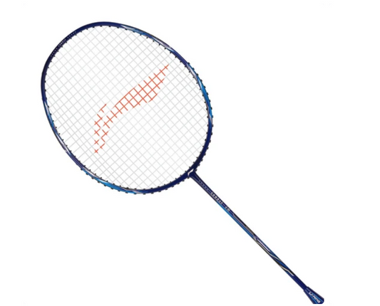 Li-Ning Combat Z8 Unstrung Badminton Racquet (Navy/Silver)