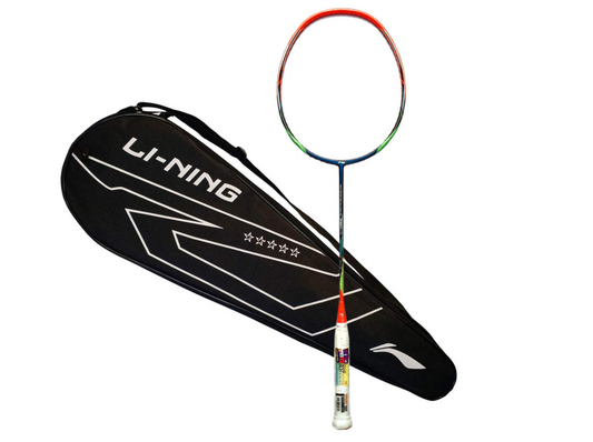 Li-Ning Windstorm Nano 780 Lite Unstrung Badminton Racquet  (Navy/Orange)