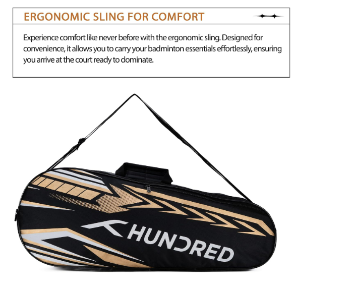Hundred Urban Pod Kit Bag (6 in 1) Black/Gold