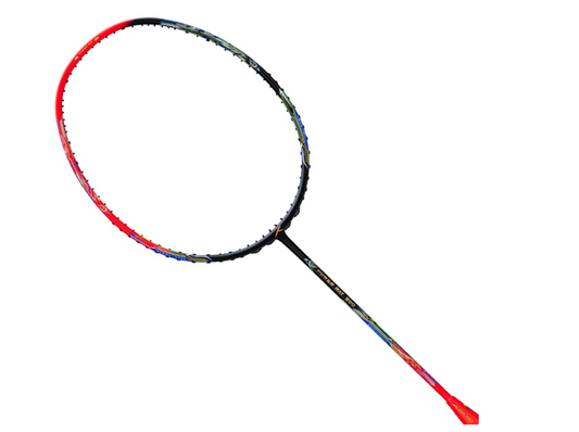 Hundred Power Ray 900 Unstrung Badminton Racquet (Orange Red/Black)