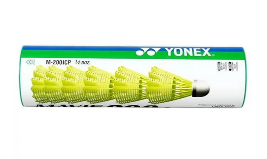 Yonex Mavis 200I Nylon Shuttlecock - Green Yellow