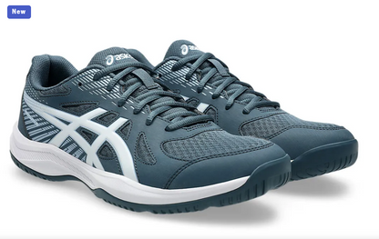 ASICS UPCOURT 6 (M) - RAW INDIGO/WHITE BADMINTON SHOES