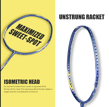 Kawasaki KC 100 Unstrung Badminton Racket (Yellow)