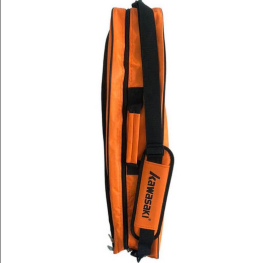Kawasaki TCC-049-055 Badminton Kitbag- Black/ Orange