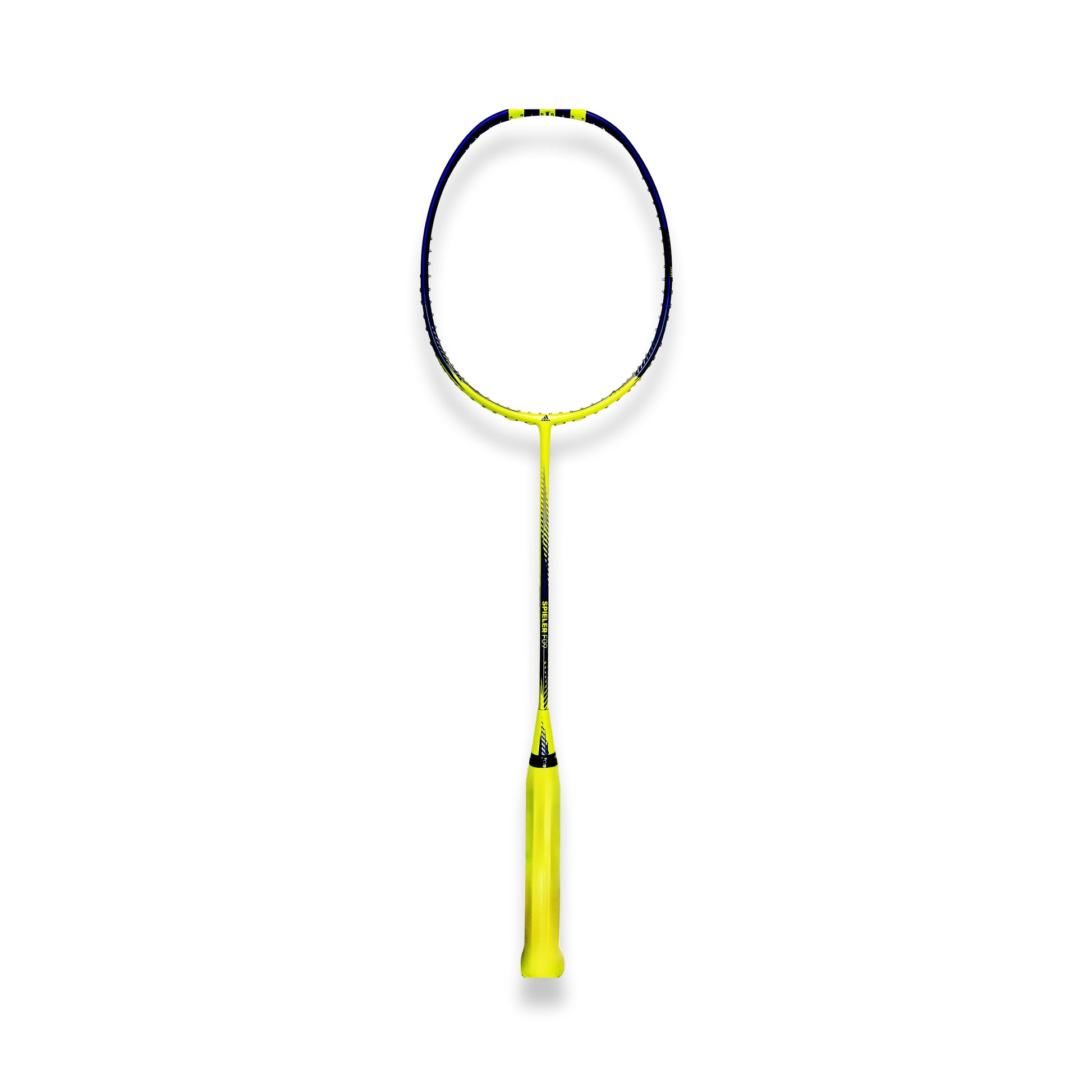Buy Adidas Spieler F09 badminton racket, 5U G5, even balance, SMART carbon frame, medium flex, 28 lbs string tension, lightweight Adidas racket, control and speed, badminton gear for intermediate players, Adidas F09 online, professional badminton racket, Adidas badminton equipment, best Adidas racket