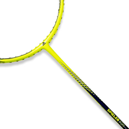 Buy Adidas Spieler F09 badminton racket, 5U G5, even balance, SMART carbon frame, medium flex, 28 lbs string tension, lightweight Adidas racket, control and speed, badminton gear for intermediate players, Adidas F09 online, professional badminton racket, Adidas badminton equipment, best Adidas racket