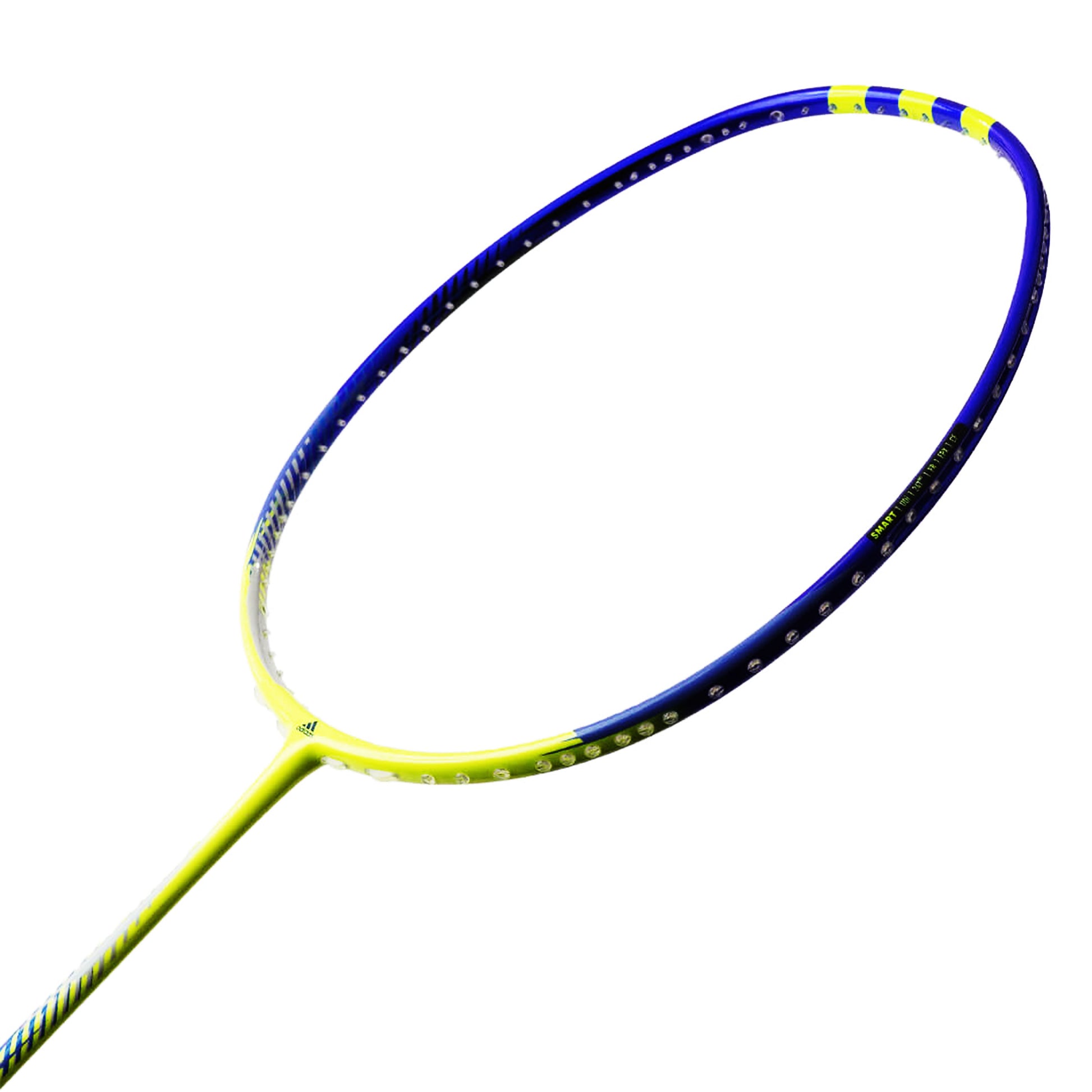 Buy Adidas Spieler F09 badminton racket, 5U G5, even balance, SMART carbon frame, medium flex, 28 lbs string tension, lightweight Adidas racket, control and speed, badminton gear for intermediate players, Adidas F09 online, professional badminton racket, Adidas badminton equipment, best Adidas racket