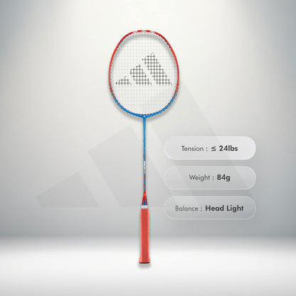 Buy Adidas Spieler P09 Badminton Racket, Adidas Spieler P09 strung racket, Adidas badminton racket 4U G5, head heavy badminton racket Adidas, S.M.A.R.T Carbon badminton racket Adidas, badminton racket 30 lbs tension, Adidas medium flex racket, Adidas intermediate badminton racket, Adidas advanced badminton racket, Spieler P09 badminton gear Adidas, Adidas racket for power players, Adidas durable badminton racket, Adidas badminton racket online India, badminton gear Adidas shop,Adidas head heavy racket India