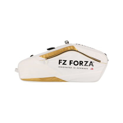 FZ Forza Tour Line kitbag, black white badminton kitbag, 6 racket capacity bag, sports gear storage bag, dual compartment kitbag, FZ Forza racket bag, stylish black and white kitbag, training equipment bag, carry kitbag for matches, large capacity badminton bag