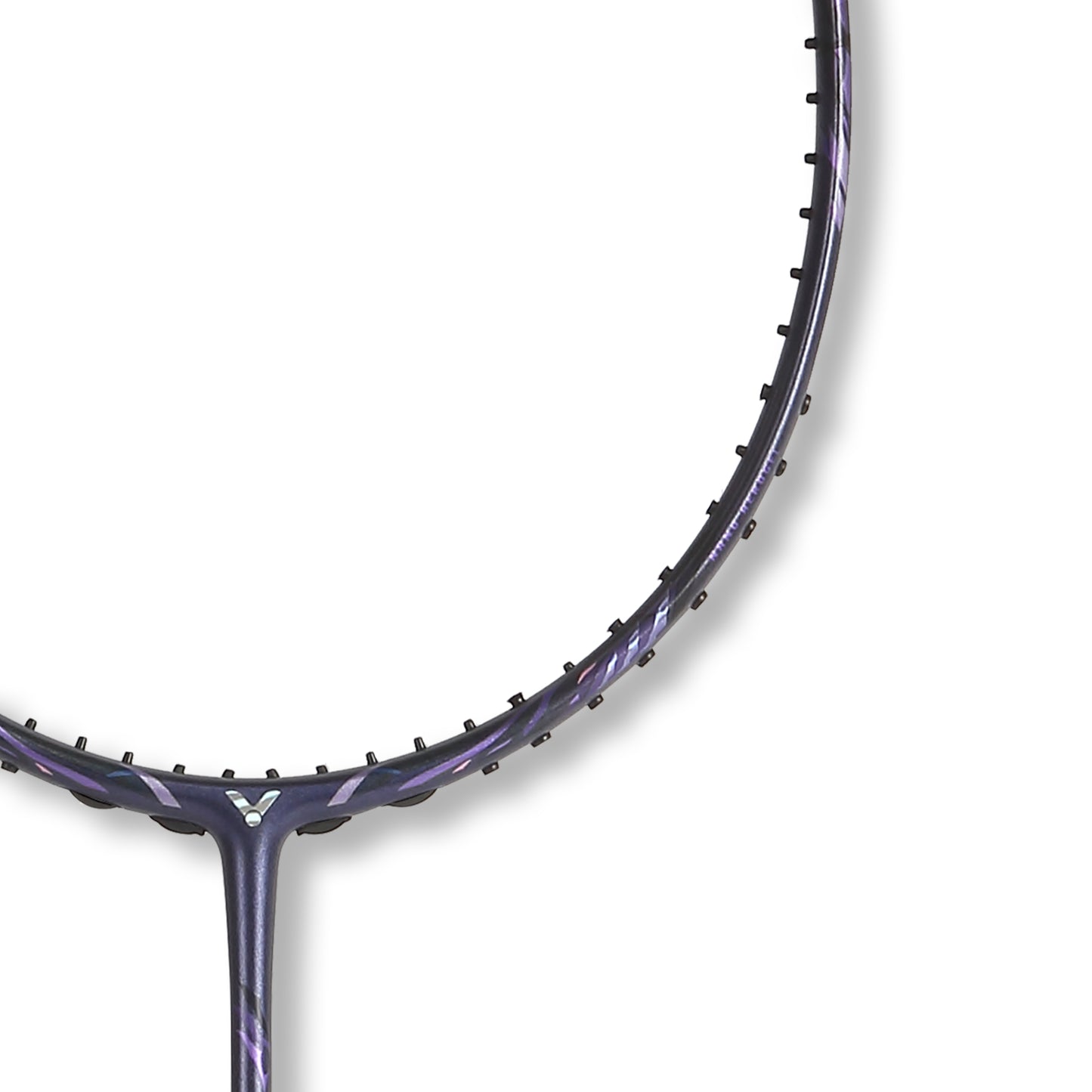 AuraSpeed ARS-FANTOME-J racket, ultra slim frame, professional badminton racket, stiff shaft, nano aerogel frame, high performance fiber, lightweight 4U racket, fast precision shots, top player racket, graphite frame, tournament badminton racket, durable racket, flexible shaft, fast swing racket, purple badminton racket