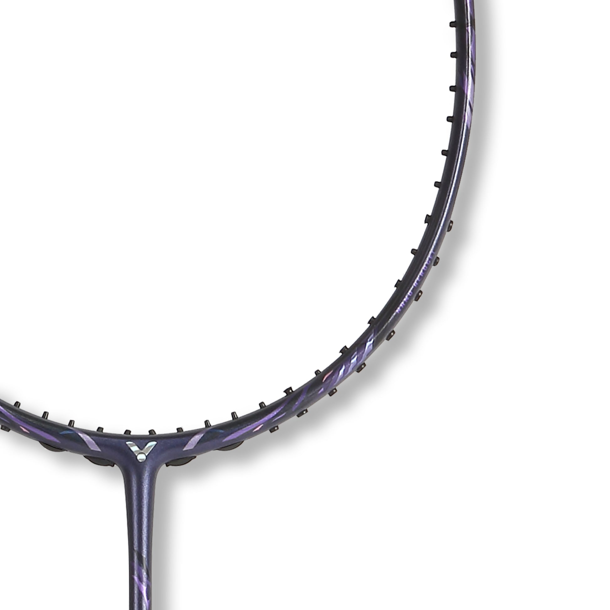 AuraSpeed ARS-FANTOME-J racket, ultra slim frame, professional badminton racket, stiff shaft, nano aerogel frame, high performance fiber, lightweight 4U racket, fast precision shots, top player racket, graphite frame, tournament badminton racket, durable racket, flexible shaft, fast swing racket, purple badminton racket