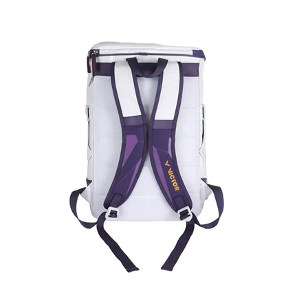 Victor BR3025TTY-AJ Tai Tzu Ying Badminton Backpack - White & Purple