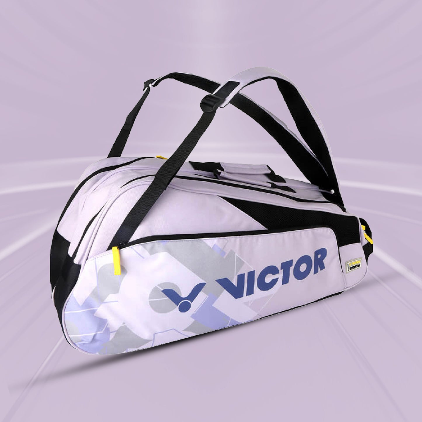 series kitbag Victor BR6219, full‑size badminton kit bag, shoe pocket, racket compartment, accessory pouch, durable polyester bag, team training kit carrier, everyday use bag, strong construction, travel‑ready bag, badminton gear organiser, lightweight kit bag, large capacity design, court ready storage